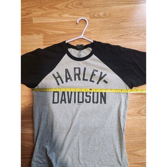 Harley-Davidson Premont T-Shirt Gray Medium Pre-Owned - Picture 6 of 7